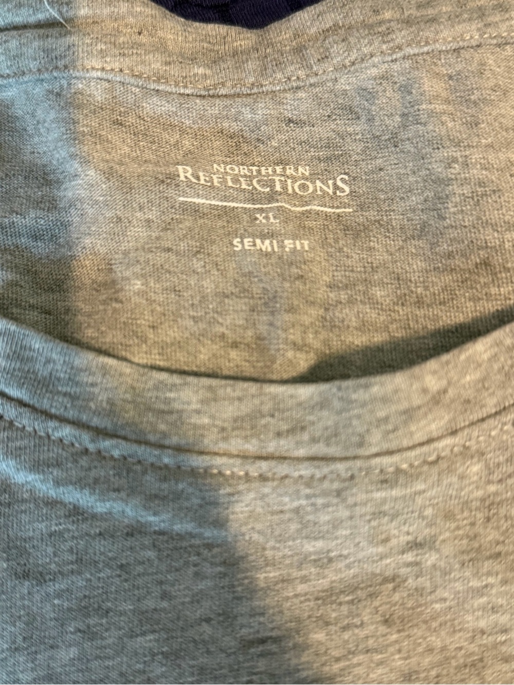 NORTHERN REFLECTIONS Vintage Inspired Long Sleeve Crew Neck T-Shirt Size XL - Picture 5 of 6